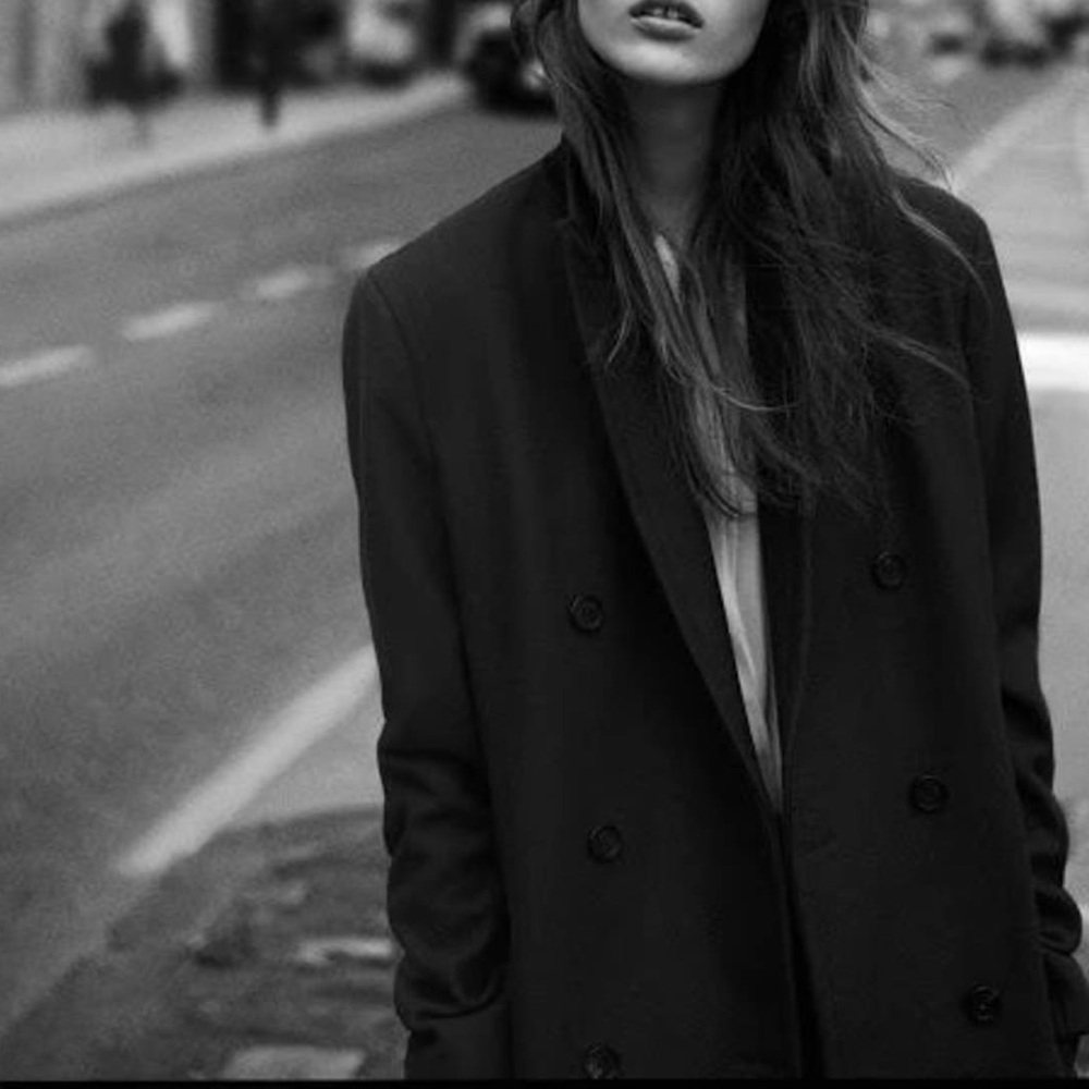 ALLSAINTS Elodie Coat Size US 6  ITALIAN CLOTH COAT WOOL All Saints